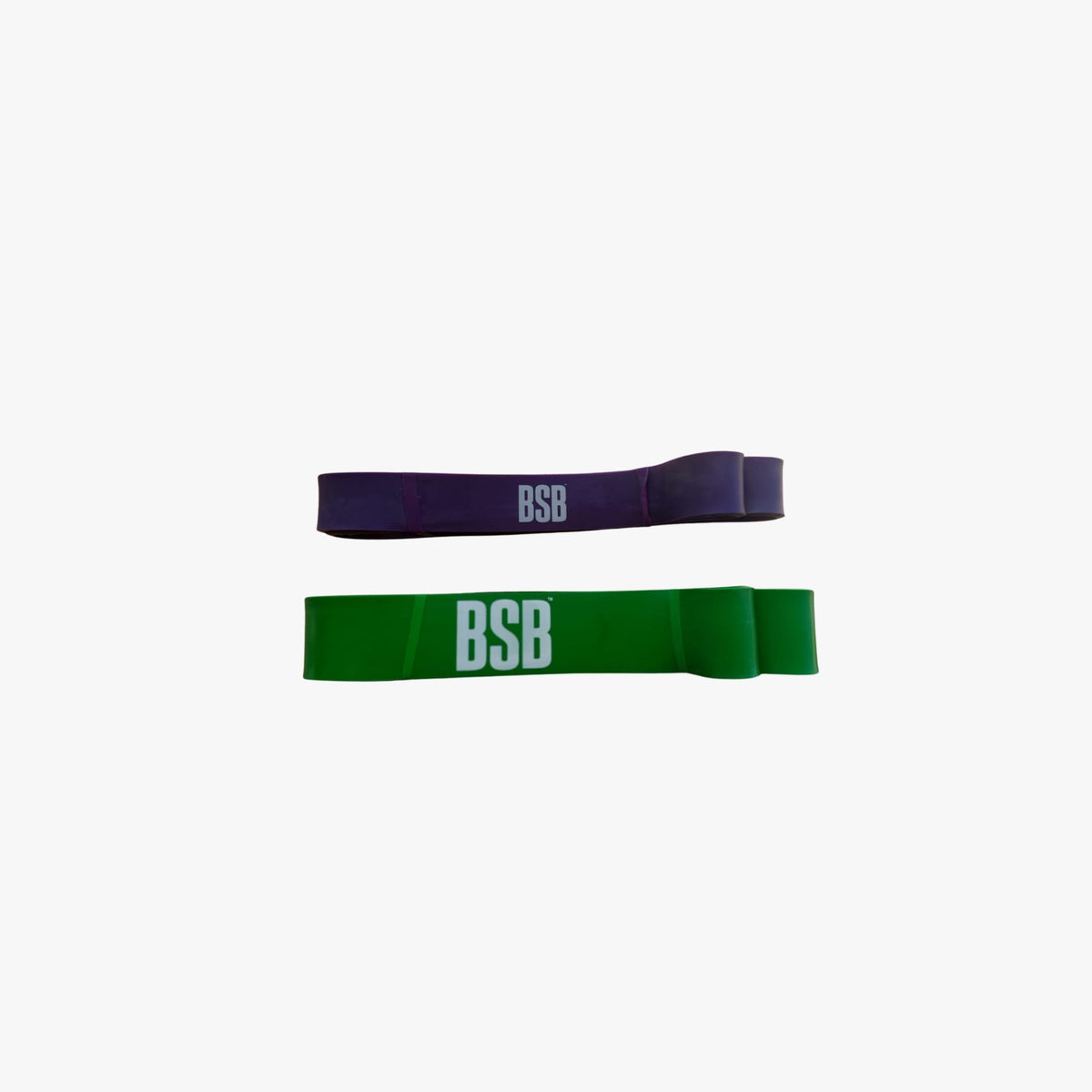 Pull-Up Power Band Set – Heavy Support (Green & Purple)