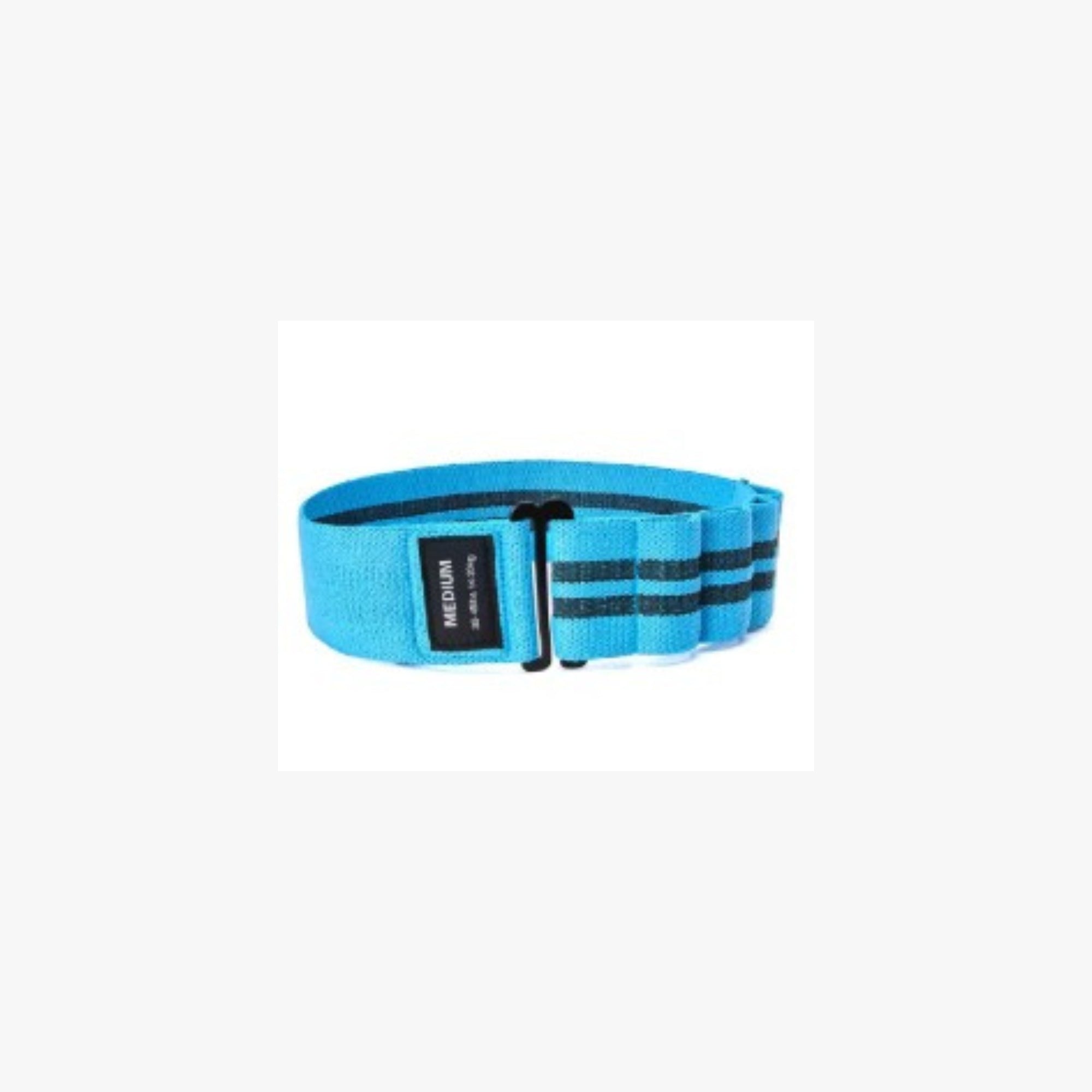 Open-Front Fabric Resistance Band – Blue (Medium 14–20 kg)