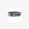Open-Front Fabric Resistance Band – Grey (Strong 18–25 kg)