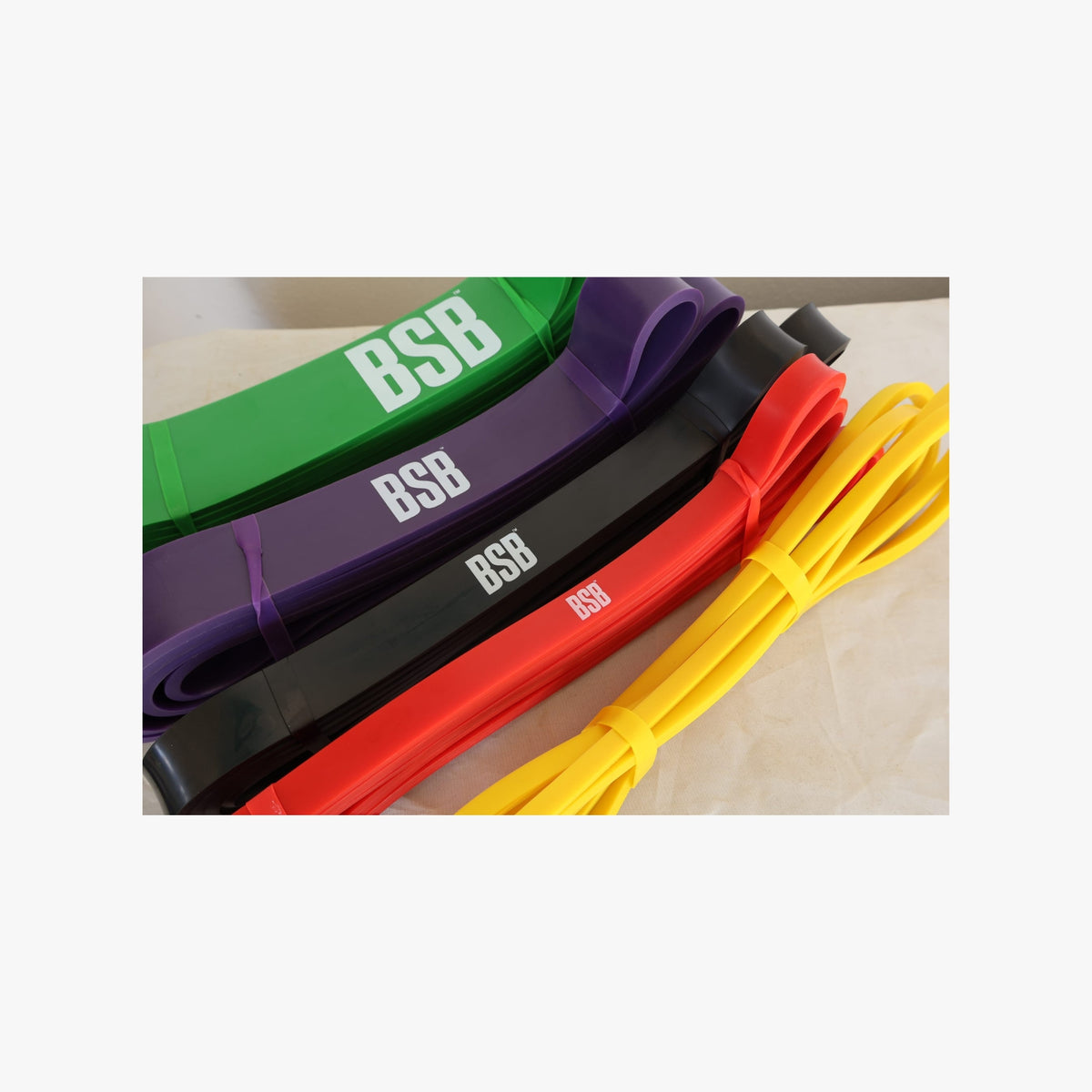Power Band Full Set (5 Bands) | Barbell Strength Bonaire